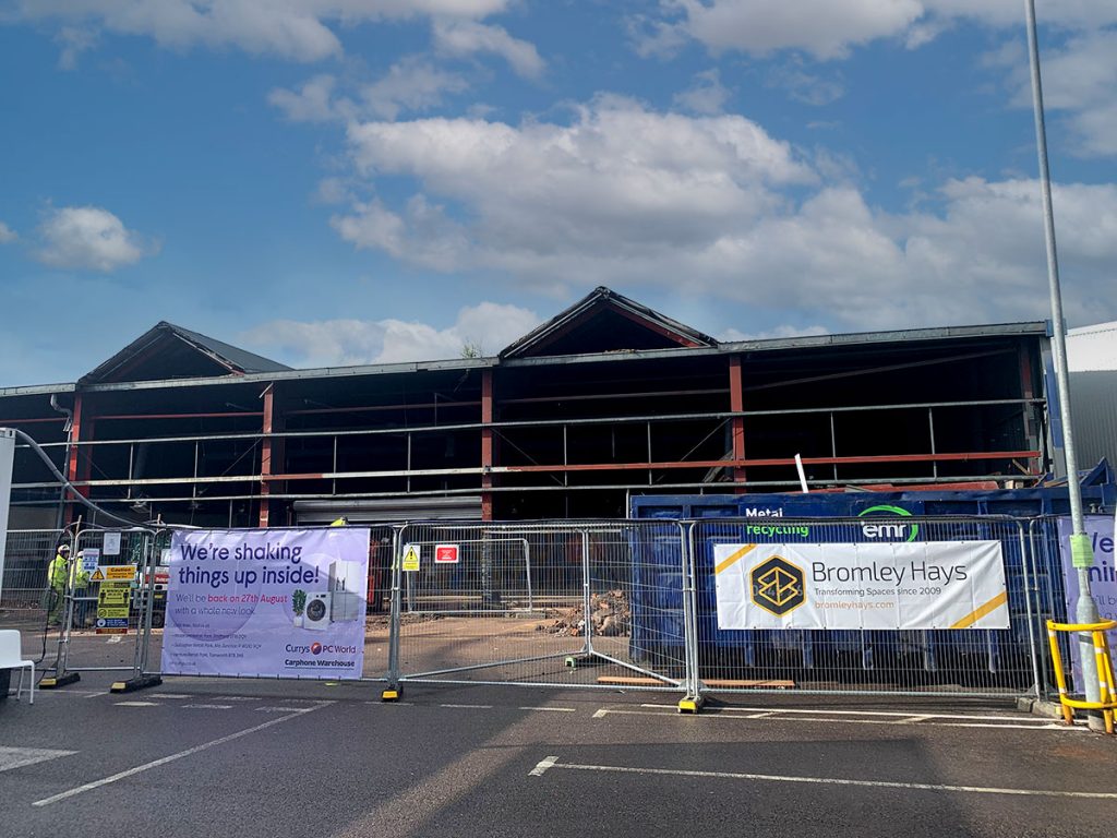 Bromley Hays - Cannock Linkway - Project underway - mains contractor